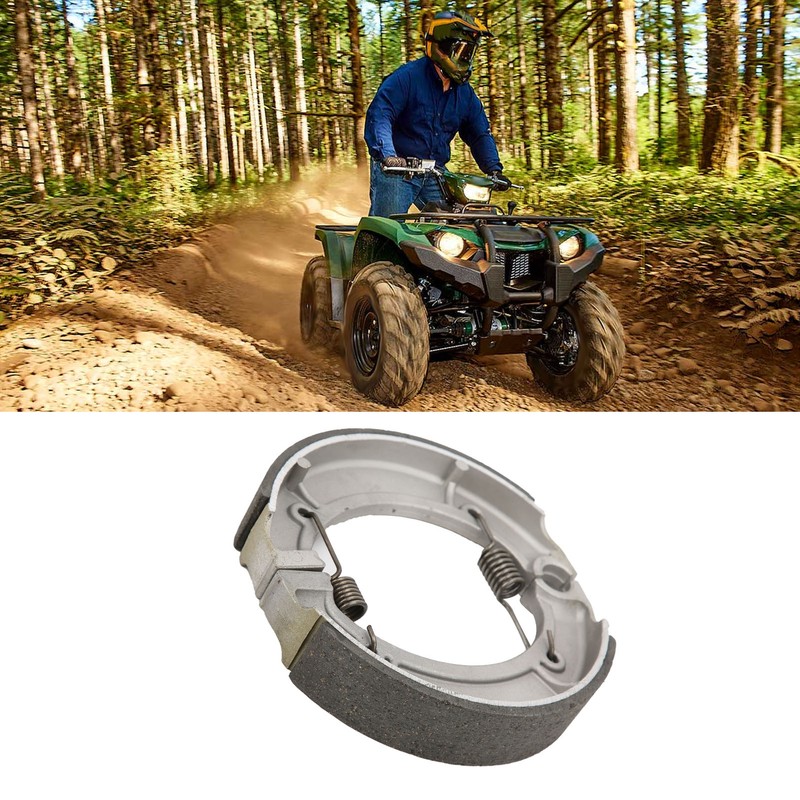 Rear Brake Shoe Semimetal Replacement for Yamaha Kodiak 400 YFM400