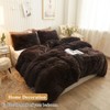 XeGe Faux Fur Throw Pillow Cases, Plush Shaggy Ultra Soft