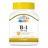 21st Century Vitamina B-1 100mg 110 Tabletas Vegano Orgánico Sin Sabor