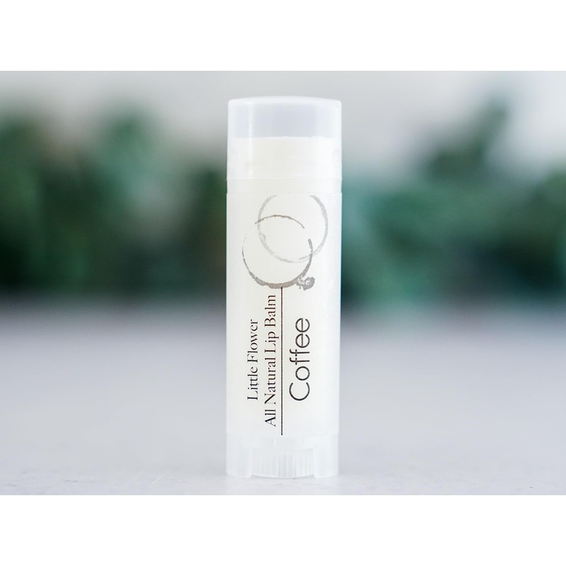 Coffee Chapstick - Handmade Natural Lip Balm - Stocking stuffer