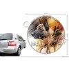 Circular Sticker Dog 15 cm Belgian Shepherds
