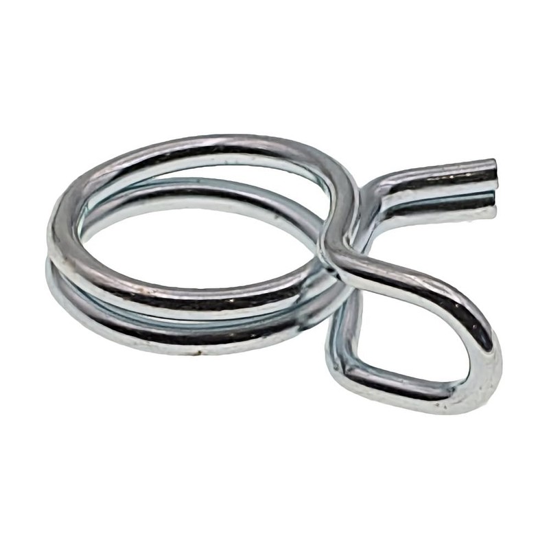 MacMaxe Double-Wire Hose Clamp, 9.8–10.4 mm | Single Clamp for