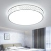kuwork LED Ceiling Light with Openwork Design, Modern Ceiling Light