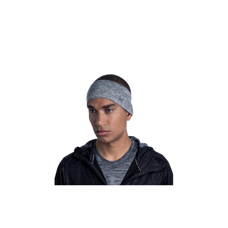Buff DryFlx Headband SOLID Unisex One Size, Grey