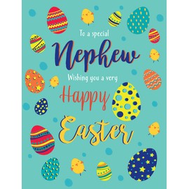 Easter Card Nephew - 8 x 6 inches - Regal Publishing, C88375