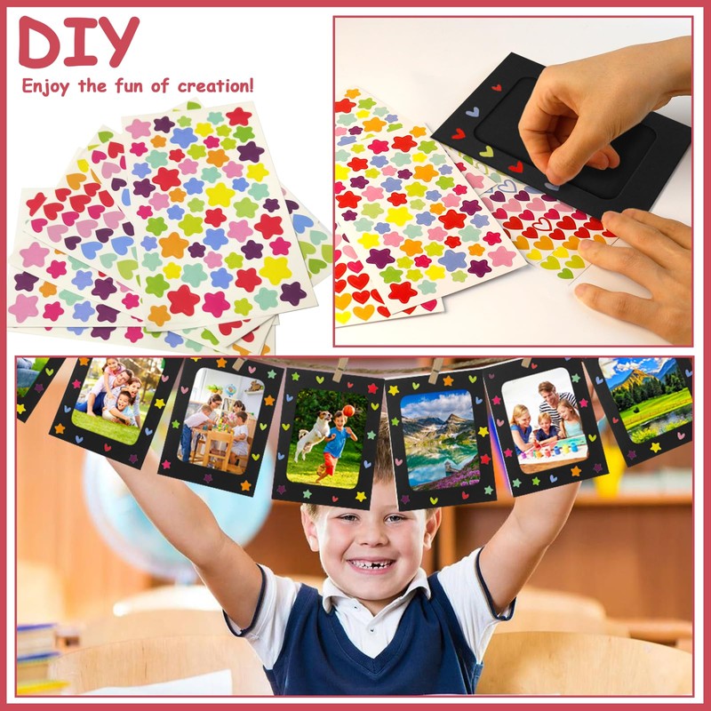 50 Pcs Paper Picture Frames 4 x 6 Inch Paper