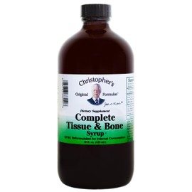 Christopher's Original Formulas Complete Tissue and Bone Syrup – Traditional Herbal Blend to Support Bones, Tissue & Cartilage, Liquid Botanical Formula, 16 oz