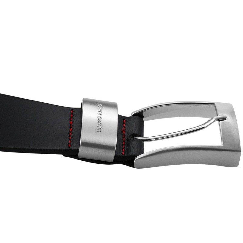 Pierre Cardin Men's Leather Belt 40 mm Wide Men's Full