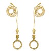 Royal Designs, Inc. Rope Wreath Finial with Fan Pull Chain,