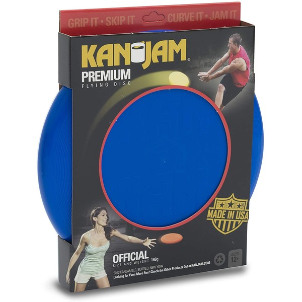 Kan Jam Premium Flying Disc; Original Disc Throwing Game; 11” Disc, Multiple Colors
