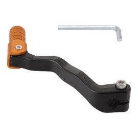 GOOFIT Gold Black Lever Gear Aluminium Alloy Gear Foldable Foot Shifter Replacement for Zongshen CG CB NC Engine 125 150 200 250 450 ATV Quad Dirt