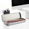 Lotsdonxia Metal Hinged Tin Box Multi Use Organiser for Pens,