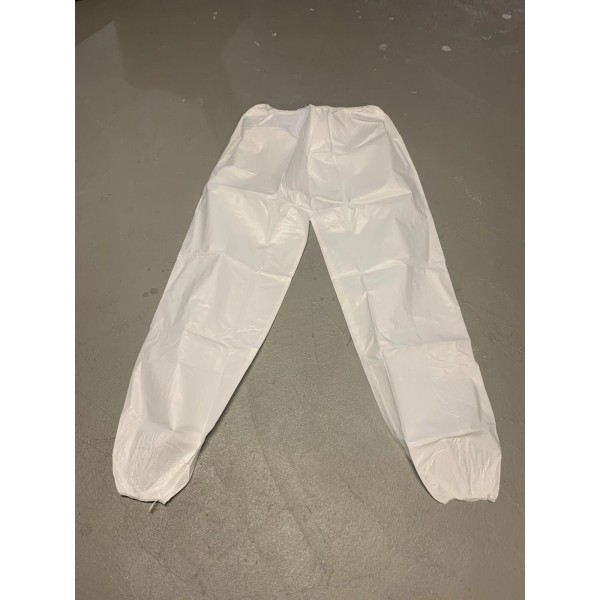 Unbranded MICROPOROUS PANTS 2XL QTY (14) DISPOSABLE ELASTIC WAIST AND