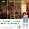 BMXKPO GU24 LED Light Bulb Dimmable 3000K Soft White,100W Equivalent,1600