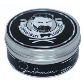 BEARDMAN - Pomada Original, Mejor Cera para Cabello y Peinado Definido, Base de Agua, Cera para Cabello Hombre, 150 gr