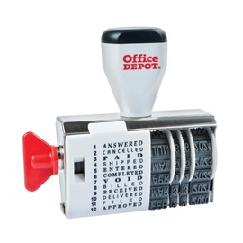 Office Depot Dial-N-Stamp Dater, 032526