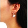 925 Sterling Silver Canadian Flying Goose Earrings