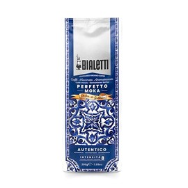 Bialetti Dolce & Gabbana Pelfetto Mocha Autentico (Powder/Fine Grind/200g) Italian Coffee Espresso Coffee Beans