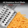 Ourokhome Rotary Cheese Grater Hand Crank, Kitchen Shredder Speed Mandolin