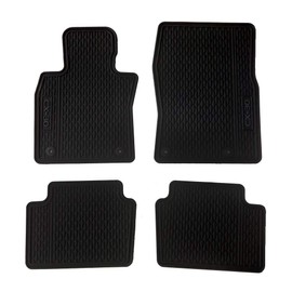 Car Floor Mats for Mazda CX30 OEM Genuine - All Weather-Rubber- Heavy Duty - (2020, 2021,2022,2023,2024) Complete Set (Black)
