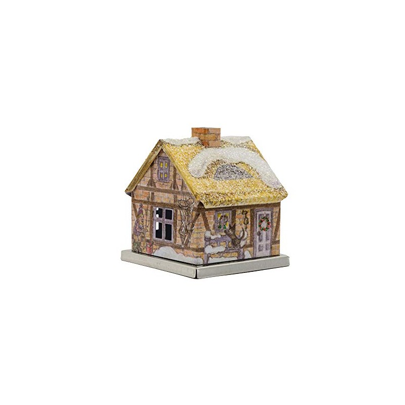 KNOX Metal Smoking House - Brick House in Winter -