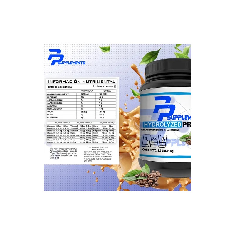 Proteína Whey Hs Hidrolizada Isolate Pulse 1kg Sabores Sabor