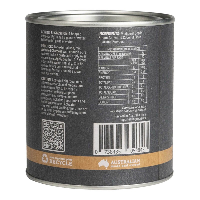 Eden Healthfoods Activated Charcoal Powder, 1kg