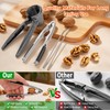 Nut Crackers Tools Pecan Cracker, Walnut Clip Heavy Duty Nutcracker