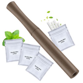 Portable Air Flavored Device,Natural Plant Ingredients,Rejuvenate The Body and Bring Health, Four Packs of Replaceable Inserts,Support Long-Term Use