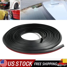 Unbranded 16.4Ft T-Type Rubber Seal Strip Weatherstrip Car Windshield Edge Moulding Trim