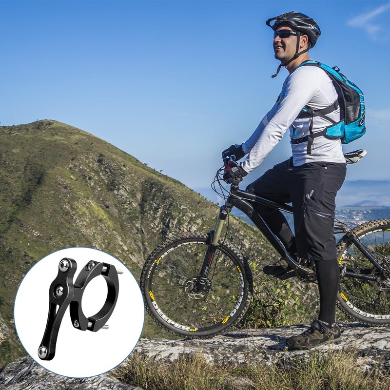 MenYiYDS 1 PCS BOTTLE CAGE ADAPTER, ALUMINIUM UNIVERSAL BIKE BOTTLE