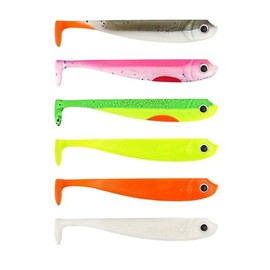 Lieblingsköder Rubber Fish 6 cm – 6 Fishing Lures, Colour Favourite Bait: Ultimate Collection Cloudy Water