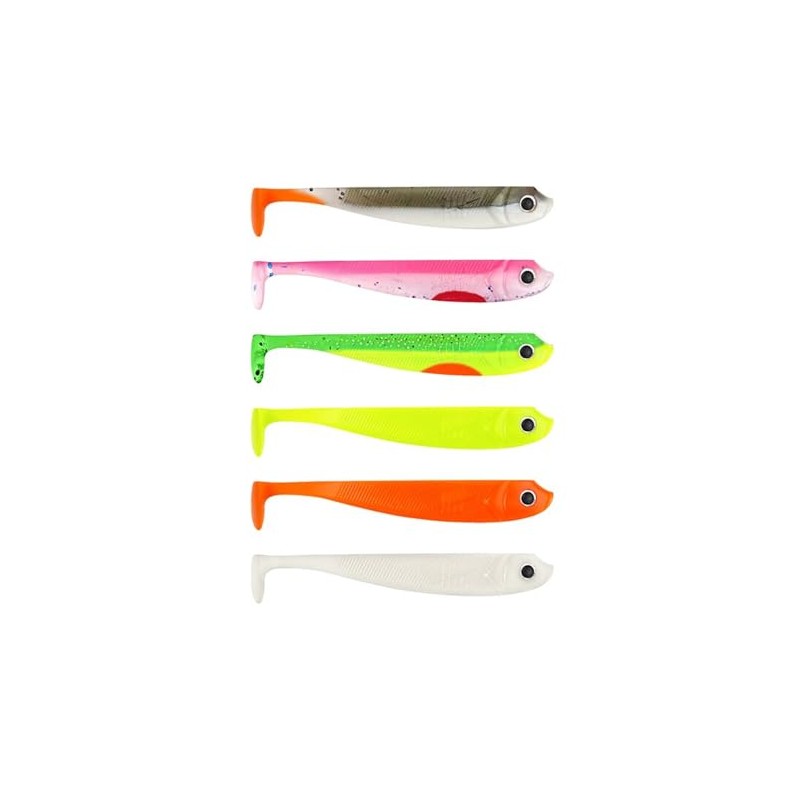 Lieblingsköder Rubber Fish 6 cm – 6 Fishing Lures, Colour