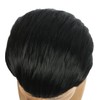 Adult Short Mens Black 70s80s Rocker Wig Anime Wig