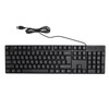 BTSEURY K1800 USB Wired Gaming Keyboard 104 Keys, Minority Language,
