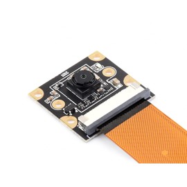 Waveshare IMX219 Camera Module, Compatible with Raspberry Pi 5, 8MP, MIPI-CSI Interface, 79.3°FOV, Comes with Pi5 CSI Flexible Cable 200 mm, 3280 x 2464 Resolution