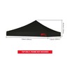 MASTERCANOPY Replacement Pop Up Canopy Top (10x10, Black)