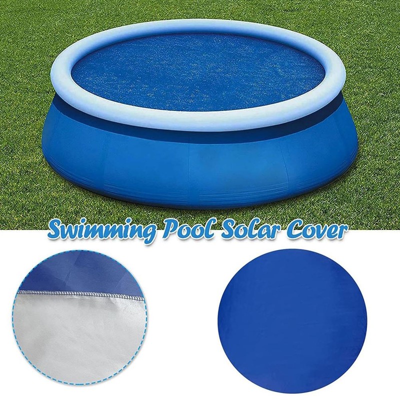 Solar Pool Cover Sunshade and Dustproof Pool Blanket Covers for