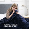 MOONLIGHT20015 Fleece Blanket Queen Size - Super Soft Fuzzy Throw