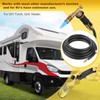 Hicello Propane Torch Extension Hose With 1/4" Ball fittings Female