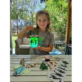 Make Your Own Sports Night Light Lantern Jar Arts & Crafts For Boys And Girls, Football, Soccer, Basketball, Tennis & Baseball Gifts For Kids, DIY Art Kit Age 4 5 6 7 8-12, Best Kids Birthday Present