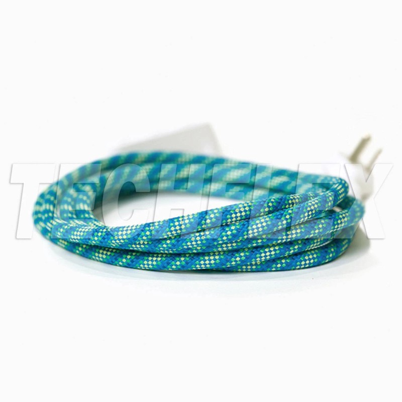 360417-ST 360 Electrical - 8ft Braided Extension Cord, Mint Julep