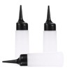 Gatuida Salon Size Hair Coloring Bottles 3pcs Refillable Shampoo Bottles