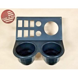 StreetRays [SR] Dash Mount Stereo Boss Radio Switches Drink Holder for Honda Pioneer 1000