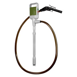 TERA PUMP TRCDA-XL Battery Powered Telescopic Fuel Transfer Pump (2.5GPM) with Auto Stop, XL Flexible Discharge Tube, and Metal Impeller for Gasoline, DEF, Diesel, Antifreeze, and Kerosene