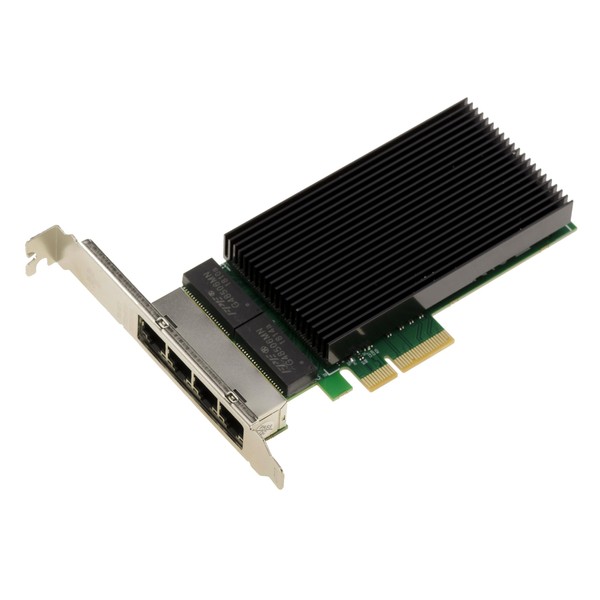 KALEA-INFORMATIQUE PCIe Card Network Controller 2.5G x4 LAN Gigabit Ethernet