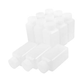 ABOOFAN 12pcs Chemical Reagent Bottles Sample Bottles with Cap Leakproof Design Reusable PP Material for Laboratory and Chemical Storage