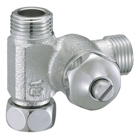 SANEI B260D-R-13 D-Type Branch Valve, Driver Handle, Stop Valve Connection