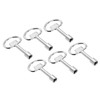 PATIKIL 13x8mm Triangle Socket Spanner Key, 6 Pack Electrical Cabinet