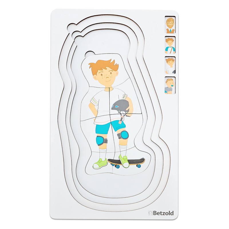 Betzold - Layer Puzzle Resume - Age Development Level Man